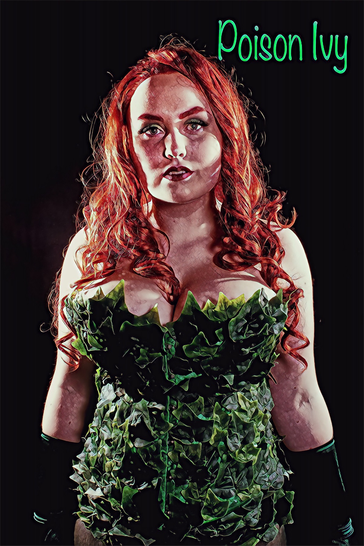 Botanical villain portrait