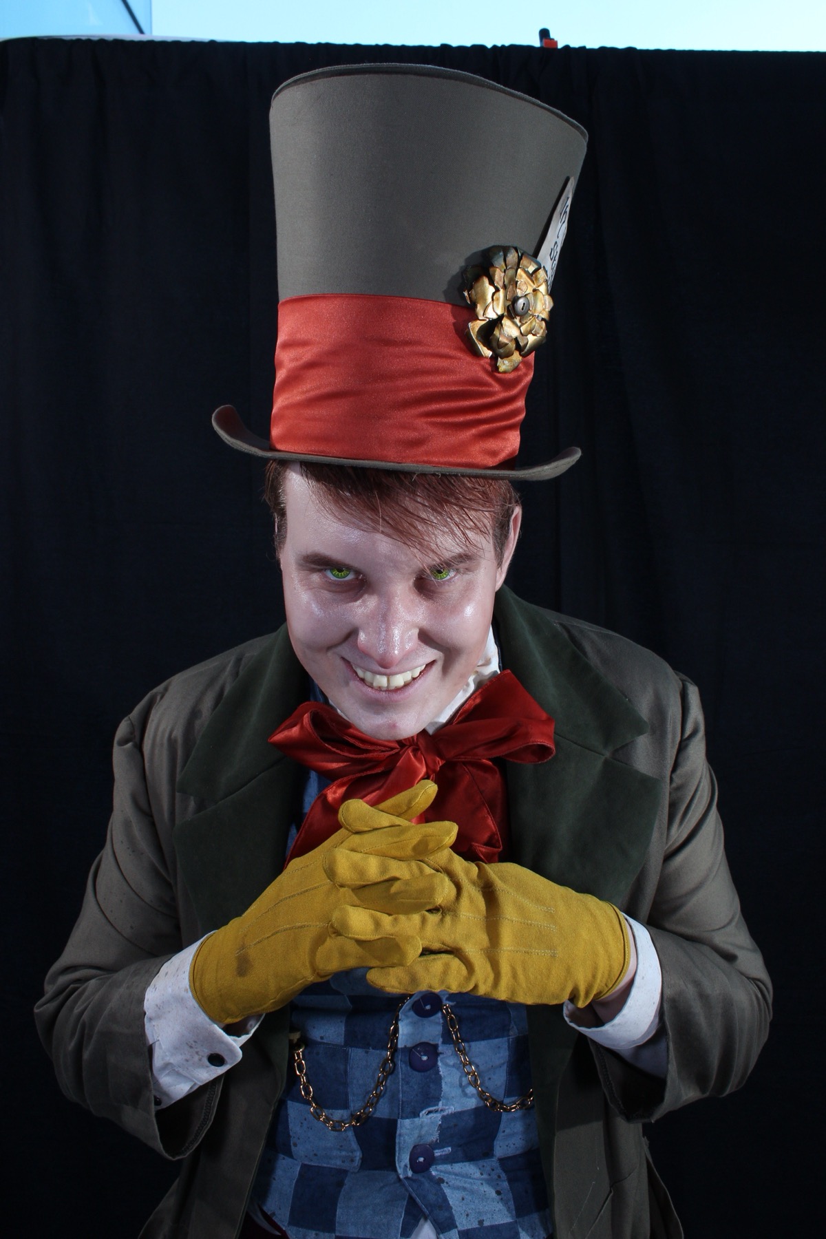Trickster villain portrait