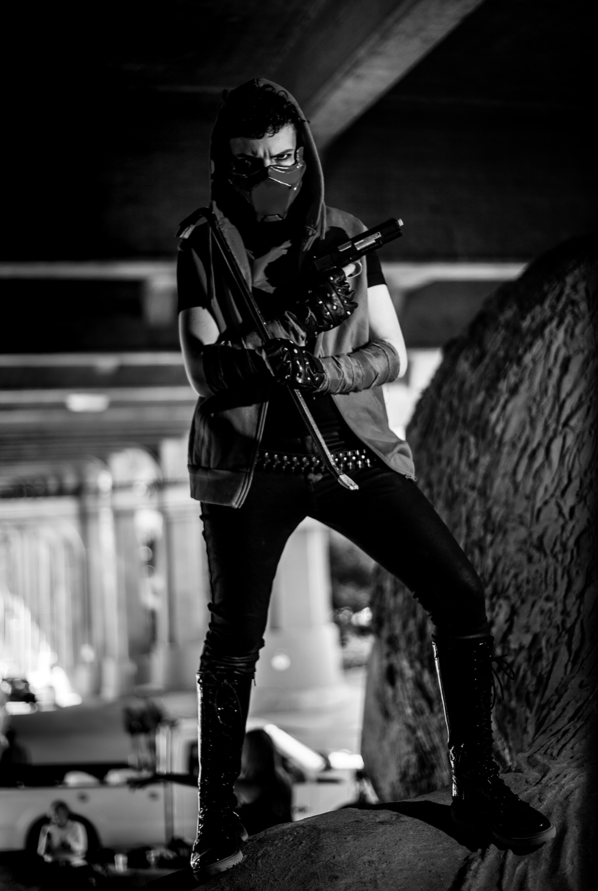 Noir rogue portrait